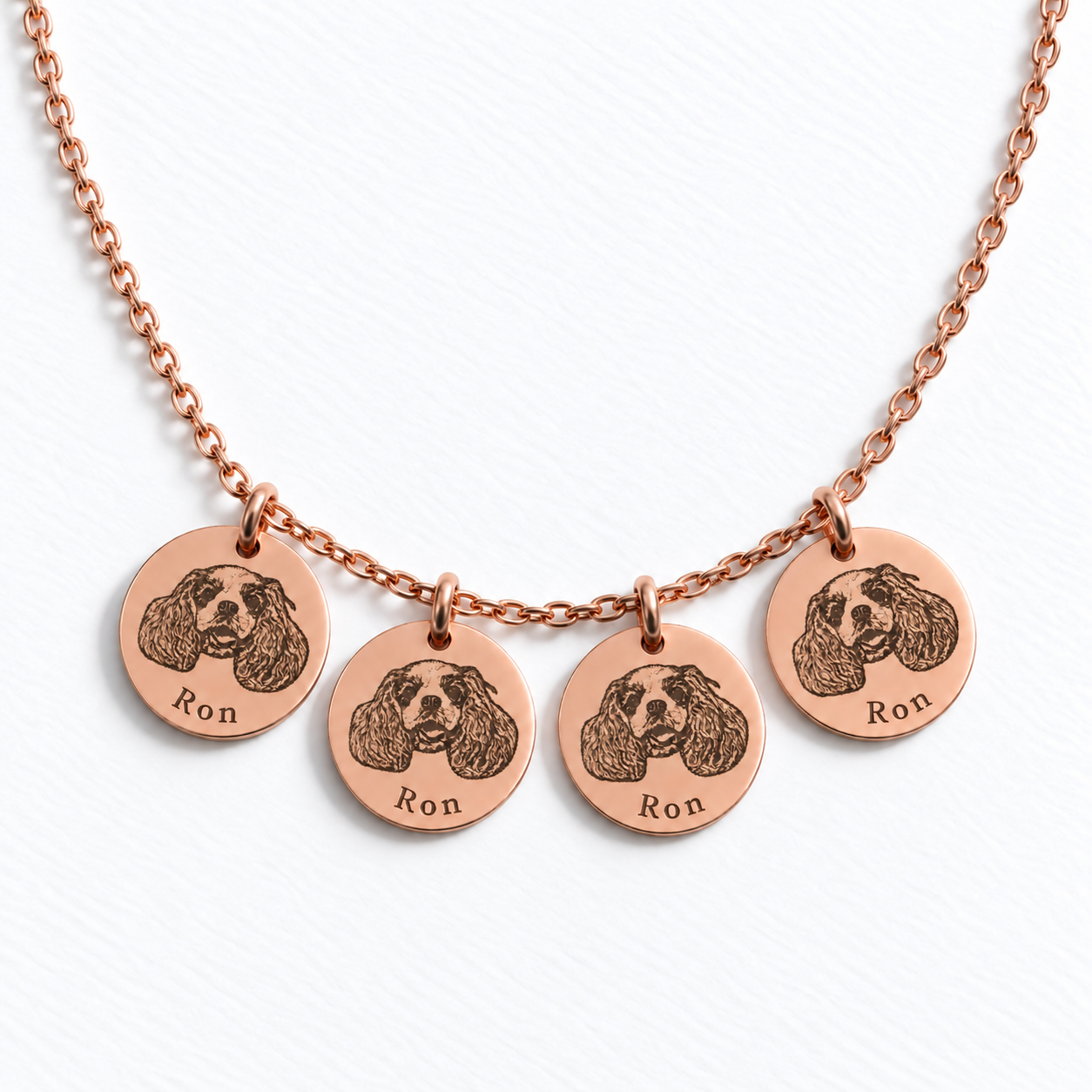 Personalized Pet Portrait Necklace