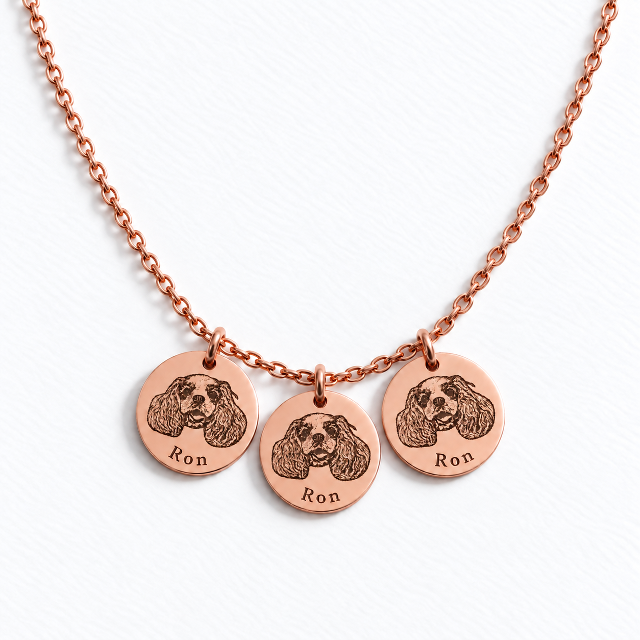Personalized Pet Portrait Necklace