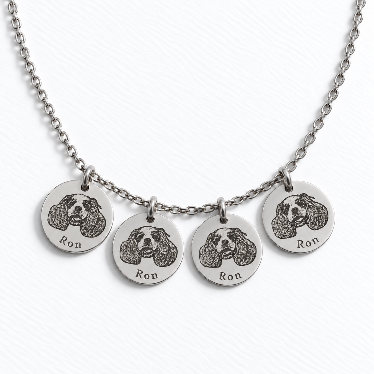 Personalized Pet Portrait Necklace