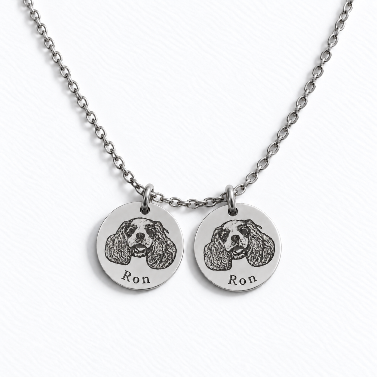 Personalized Pet Portrait Necklace